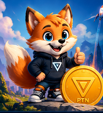 PAYTON's cheerful cartoon fox mascot